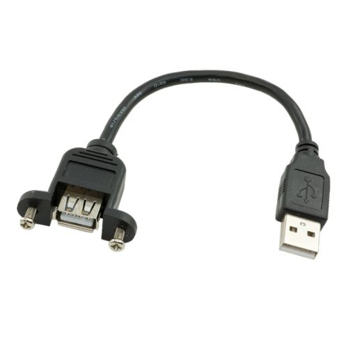 USB AM-AF Panel Mount Cable｜Chung Yi Enterprise Crop.